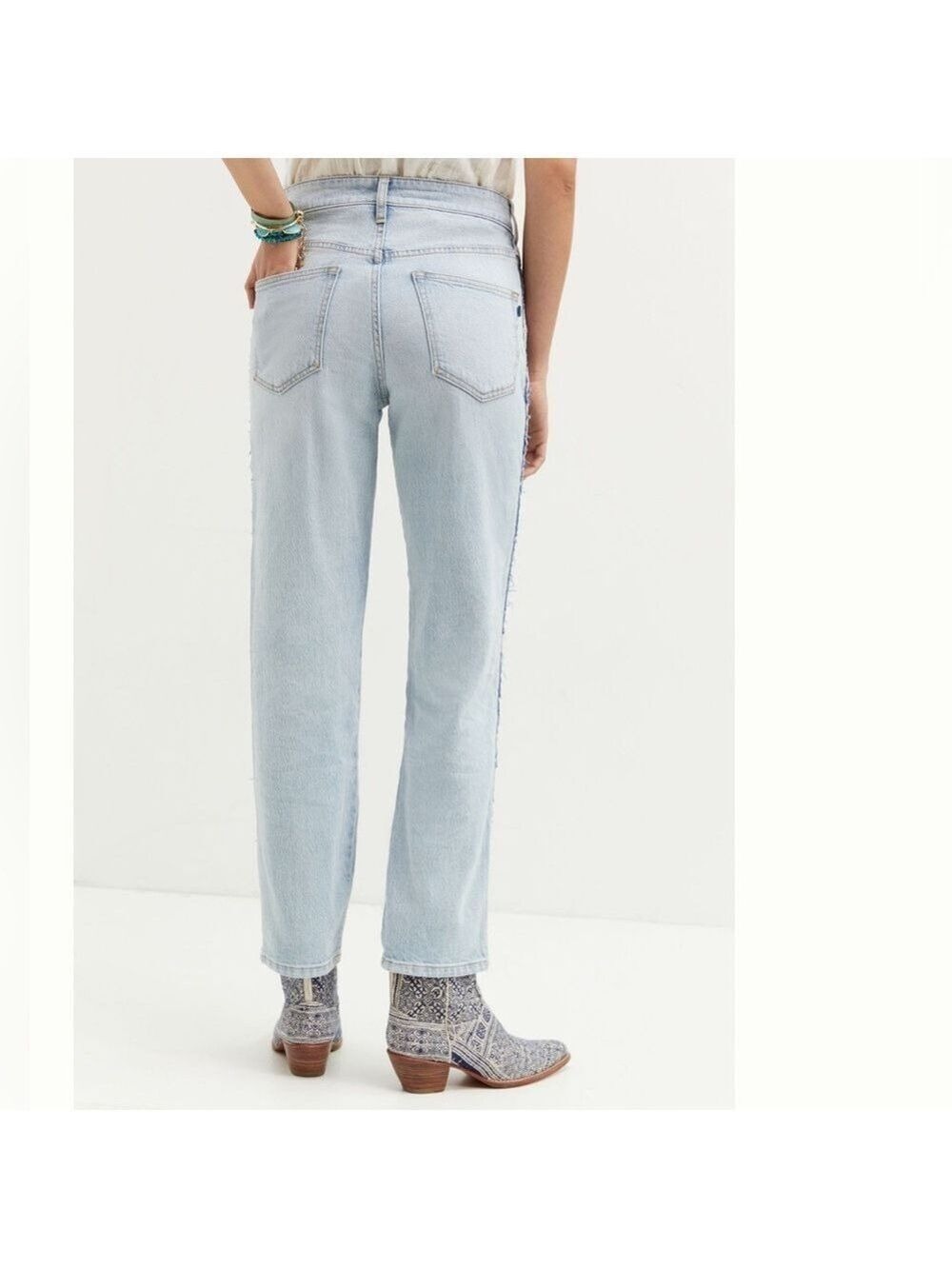Pilcro The Vintage Straight Jeans Size 28 - Picture 4 of 15